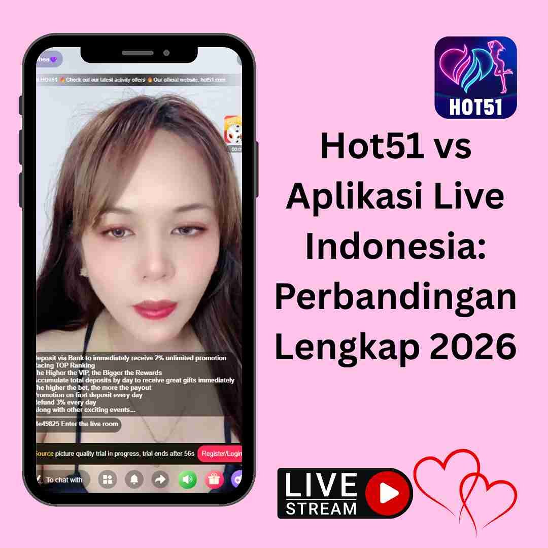 Hot51 vs Aplikasi Live Indonesia: Perbandingan Lengkap 2026