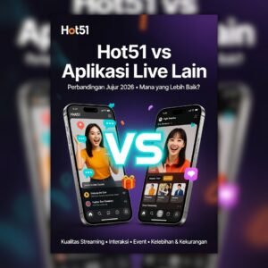 Hot51 Dibanding Aplikasi Live Lain: Mana yang Lebih Baik?