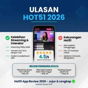 Hot51 App Review 2026: Kelebihan dan Kekurangan