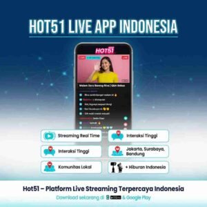 Hot51 Live App Indonesia: Platform Hiburan Real-Time Populer